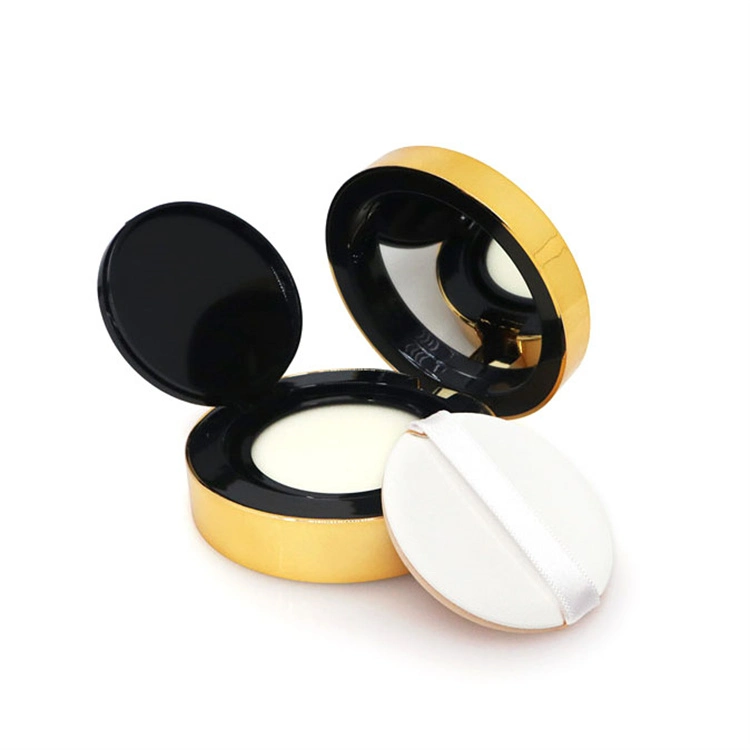 Luxury Empty Black White Rose Gold Square Bb Cc Cream Plastic Packaging Cosmetic Beauty Air Cushion Case Box